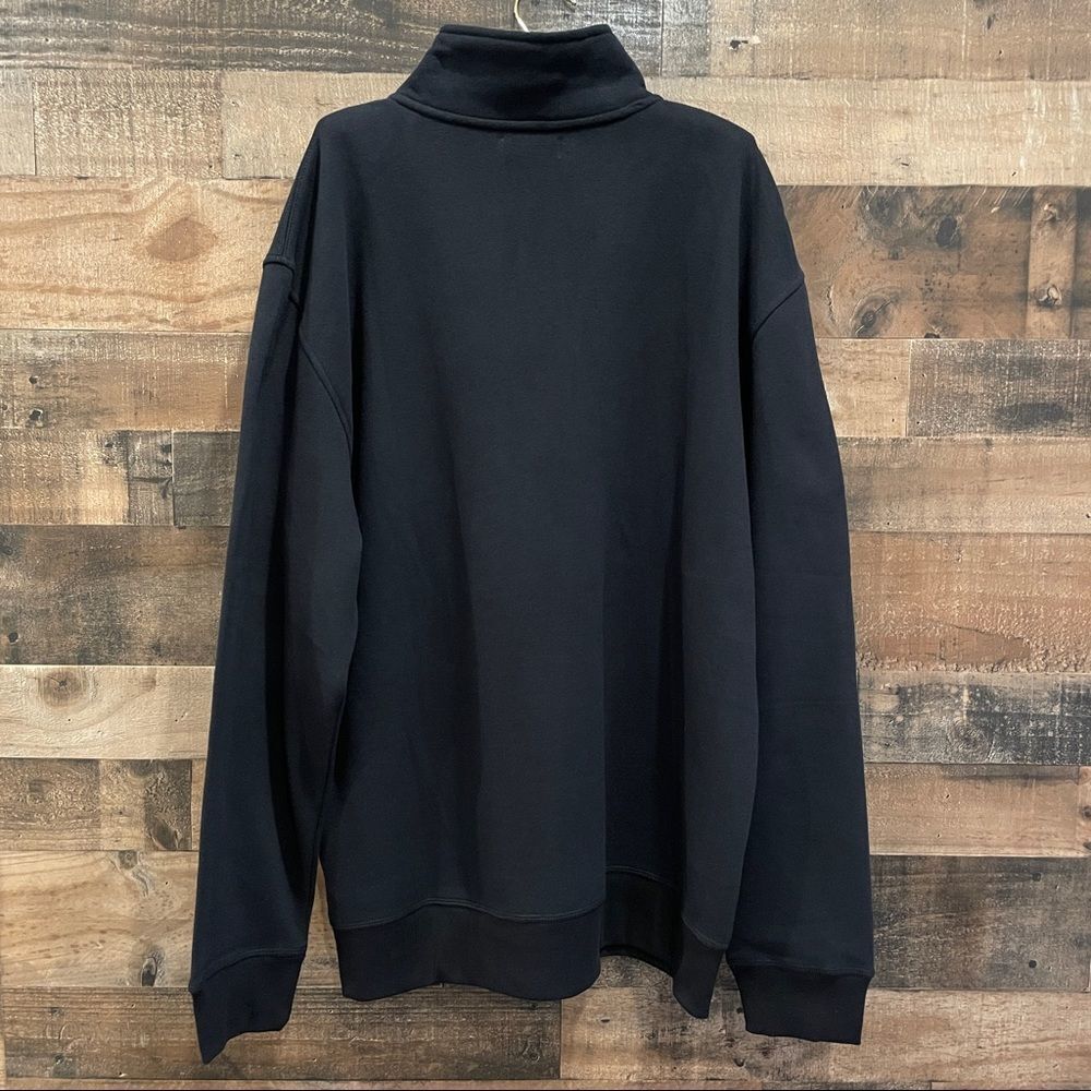Nautica Mens Big and Tall 1/4 Zip Fleece Pullover Sweatshirt Top Size XXL NWT - Picture 4 of 10